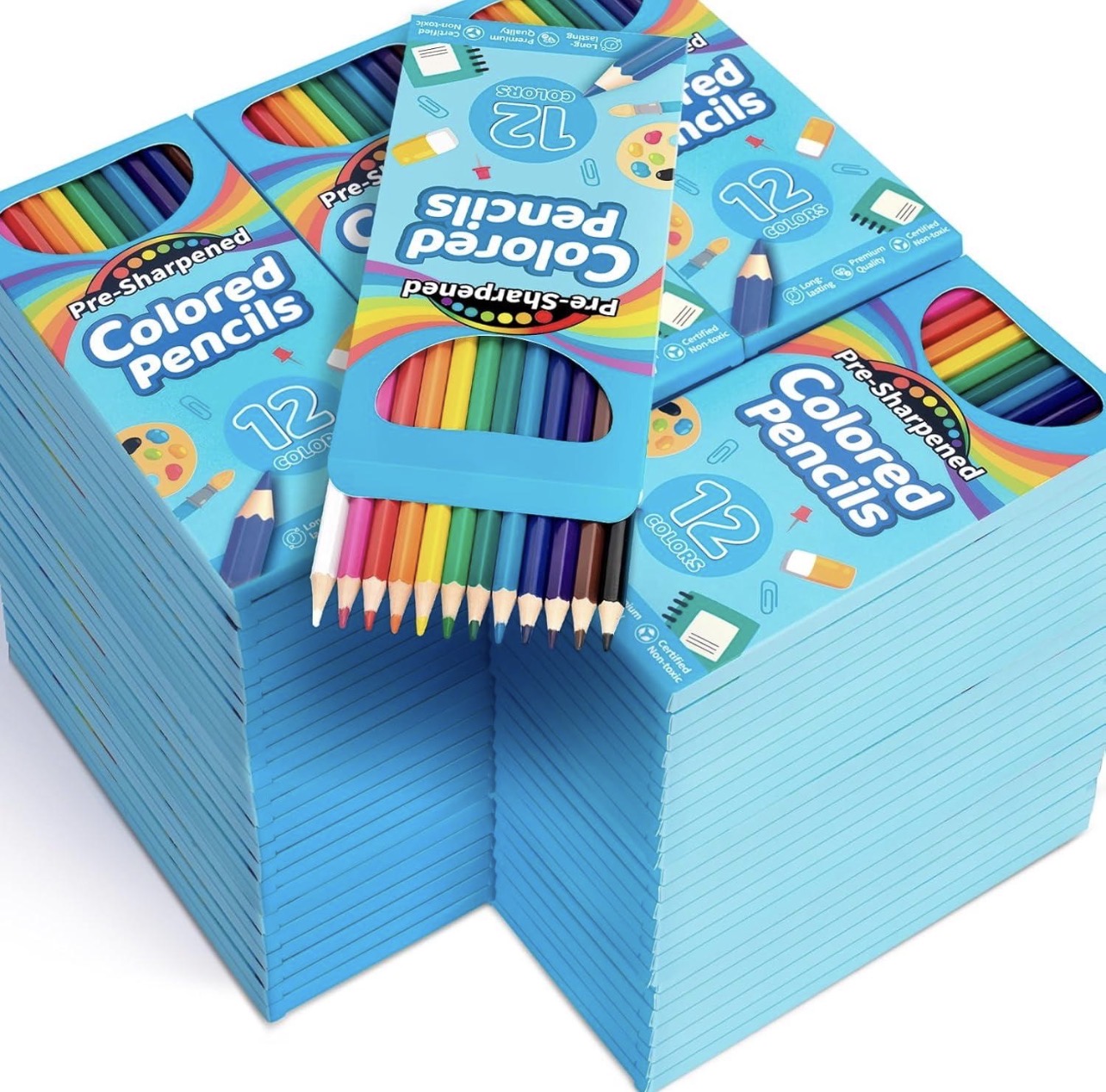 Colored Pencils – 500 Pieces