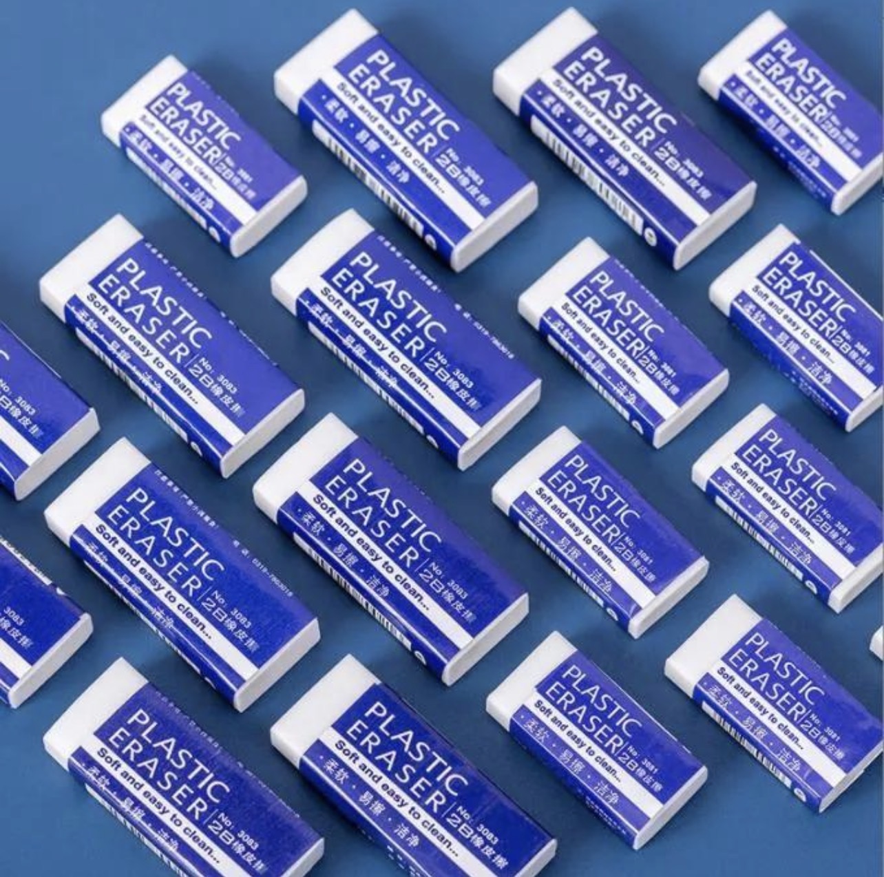Plastic Erasers – 500 Pieces