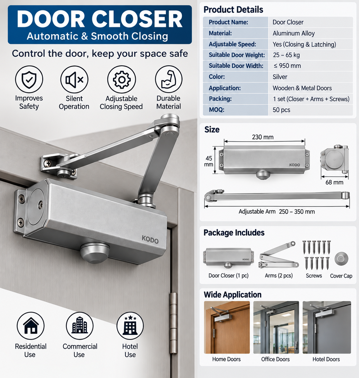 Automatic Door Closer